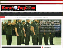 Tablet Screenshot of koranpagionline.com